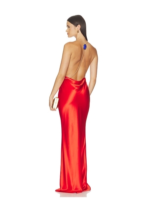 retrofete Arianell Dress in Red. Size L. Also in M, S, XL, XS.