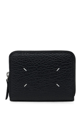 Maison Margiela logo-detail wallet - Black