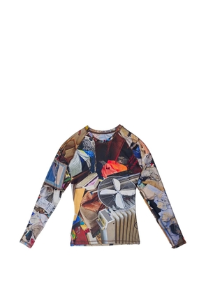 Borbala Lomtalanitas graphic-print T-shirt - Black