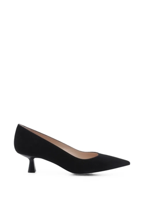 Stuart Weitzman Stuart Sculpt suede pumps - Black