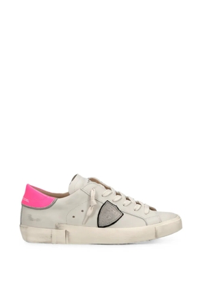 Philippe Model Paris PRSX Low logo-patch sneakers - Neutrals