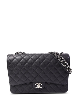 CHANEL Pre-Owned CC turn-lock maxi classic shoulder bag - Black