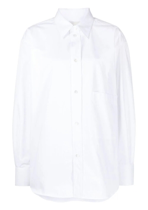 Róhe oversized cotton shirt - White