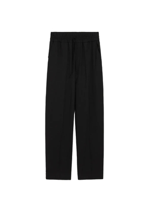 AMI Paris elasticated-waist wool trousers - Black