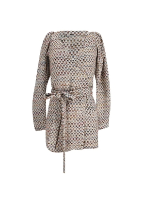ROTATE BIRGER CHRISTENSEN Bridget mini dress - Neutrals
