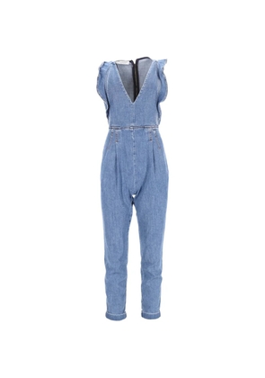 Philosophy Di Lorenzo Serafini V-neck jumpsuit - Blue