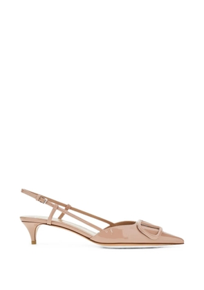 Valentino Garavani VLogo Signature slingback pumps - Pink