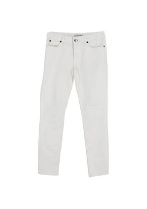 Burberry Pre-Owned straight-leg jeans - White