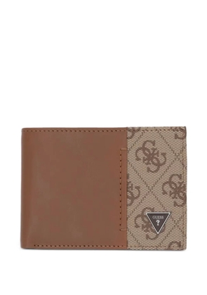 GUESS USA Milano logo-print wallet - Neutrals