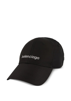 Balenciaga TechWear logo-embroidered baseball cap - Black