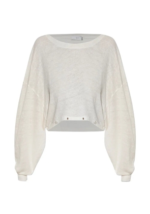 IRO Destinee cropped top - Neutrals
