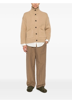 COMMAS fisherman buttoned cardigan - Neutrals