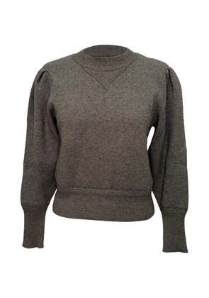 Isabel Marant Vintage Kelaya puffed-sleeve sweater - Grey