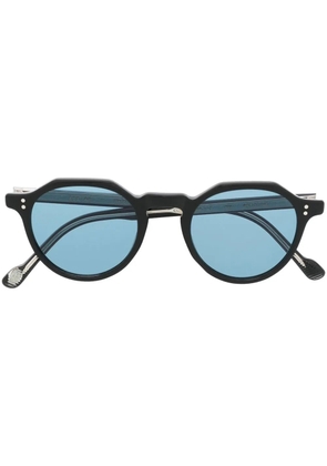 Eyevan7285 geometric-frame tinted sunglasses - Black