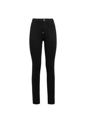 Philipp Plein high-waist jeggins - Black