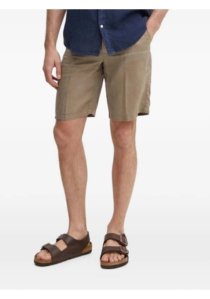 Benetton belt-loops chino shorts - Brown