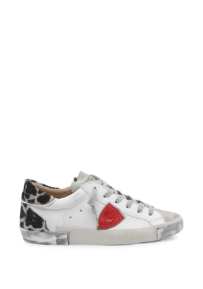 Philippe Model Paris Prsx leopard-print sneakers - White