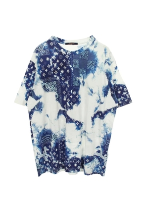 Louis Vuitton Pre-Owned 2010s Monogram bandana T-shirt - Blue