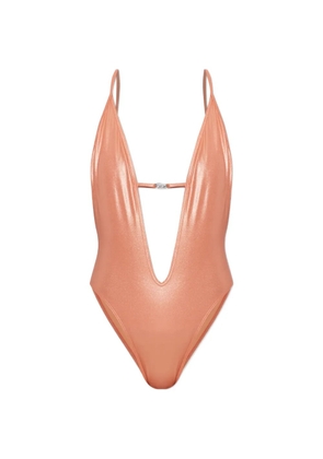 Diesel Daisy-DNM plunging swimsuit - Pink