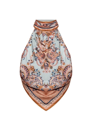 ZIMMERMANN Aster paisley-print top - Blue