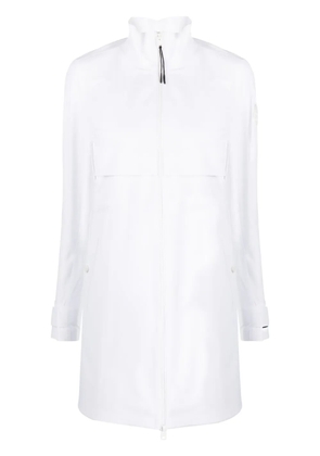 Woolrich Pequea zip-up parka coat - White