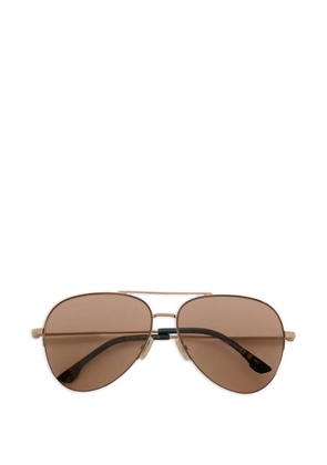 Victoria Beckham pilot frame sunglasses - Gold