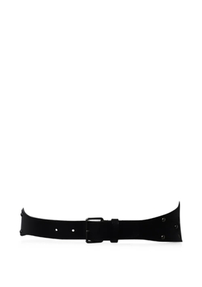Alaïa Pre-Owned laser-cut bustier waist belt - Black