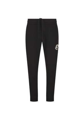 Moncler logo-patch drawstring track pants - Black