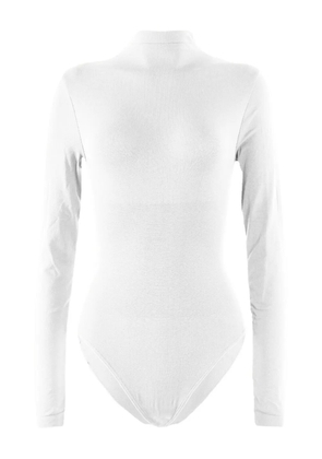Wolford mock-neck long-sleeve bodysuit - White