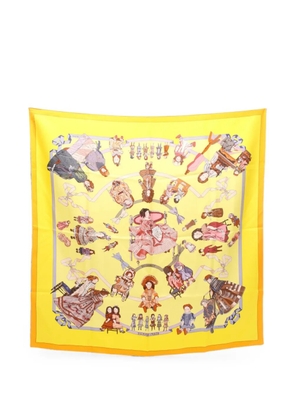 Hermès Pre-Owned 2010s Hello Dolly scarf - Yellow