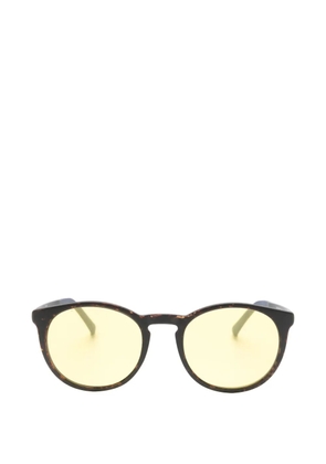 Ultem round-frame glasses - Blue