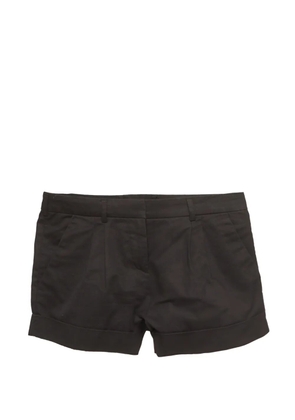 Balenciaga Pre-Owned pleated mini shorts - Black