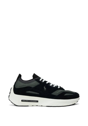Polo Ralph Lauren Boerum suede panelled sneakers - Black