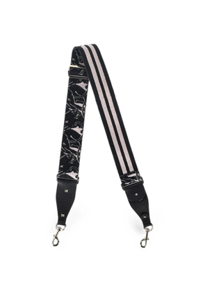 Valentino Garavani Pre-Owned Rockstud abstract-pattern bag strap - Black