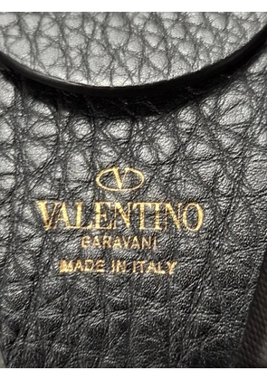 Valentino Garavani Pre-Owned Rockstud abstract-pattern bag strap - Black