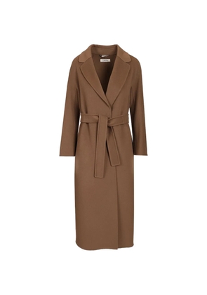 'S Max Mara belted wool coat - Brown