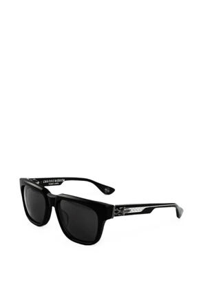 Chrome Hearts Box Officer rectangle-frame sunglasses - Black