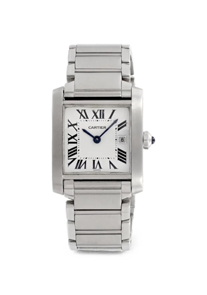 Cartier Tank Française 30mm watch - White