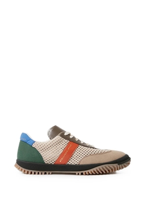 Stella McCartney mesh-panelled lace-up sneakers - Neutrals