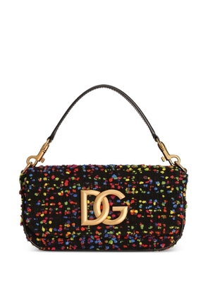 Dolce & Gabbana 3.5 handbag in bouclé - Black