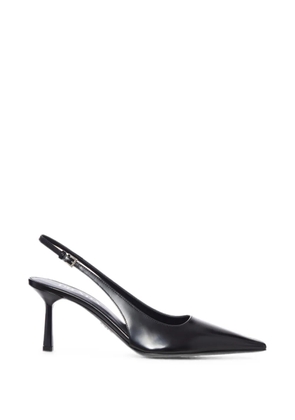 Prada leather slingback pumps - Black