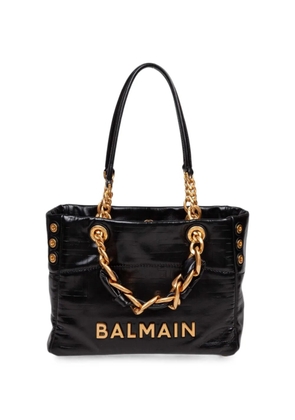 Balmain small 1945 Monogram handbag - Black