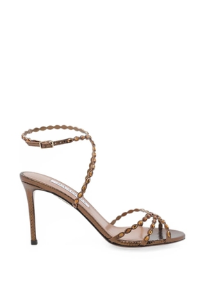 Aquazzura Love Struck 85 sandals - Brown