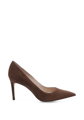 Stuart Weitzman Stuart Power 85 pointed-toe pumps - Brown