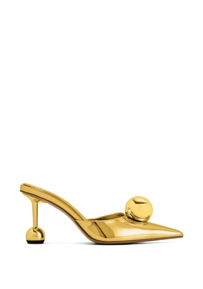 JW Pei Sofia heeled mules - Gold