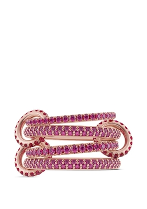 Spinelli Kilcollin Delphinus Rouge Petite ruby and sapphire ring - Pink