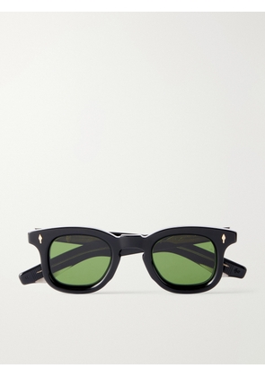 Jacques Marie Mage - Devaux Round-Frame Acetate Sunglasses - Men - Black
