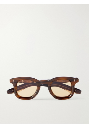 Jacques Marie Mage - Devaux-Round Frame Acetate Sunglasses - Men - Tortoiseshell