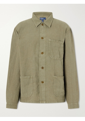 Polo Ralph Lauren - Textured Linen Jacket - Men - Green - S