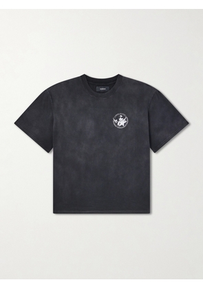 NAHMIAS - Youth Enrichment Program Printed Cotton-Jersey T-Shirt - Men - Black - XS